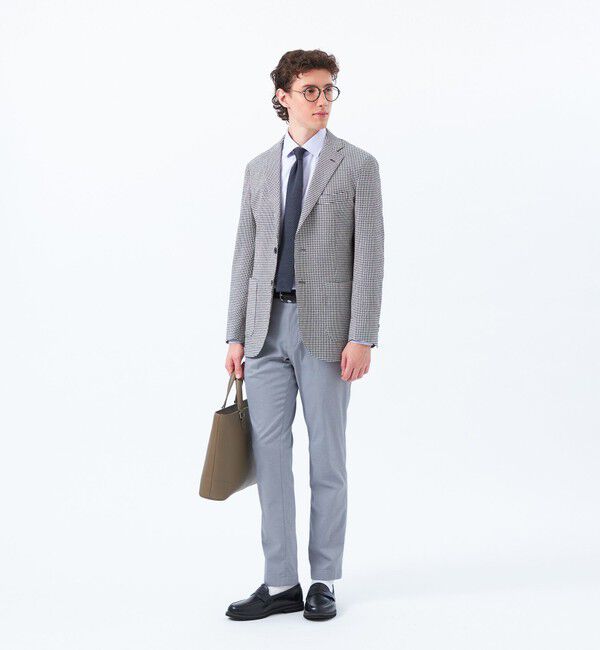 MACKINTOSH PHILOSOPHY「クールモーションドビー エラスティックパンツ」|スラックス|