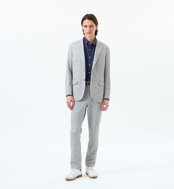 MACKINTOSH PHILOSOPHY「起毛ブリスター イージーパンツ」|スラックス|