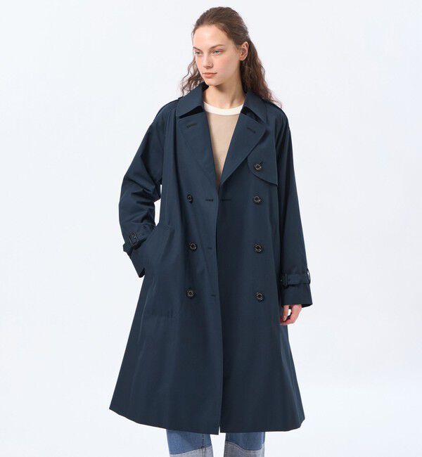 MACKINTOSH PHILOSOPHY「【WELBURY TRENCH(ウェルベリートレンチ)】ライトギャバジン」|トレンチコート|ネイビー