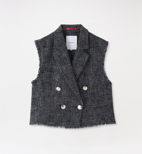  「ツイードジレ」|ベスト・ジレ|
