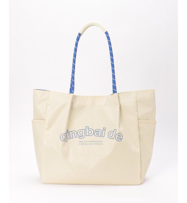 ikka「撥水ロゴ入りビッグトートバッグ」|その他|