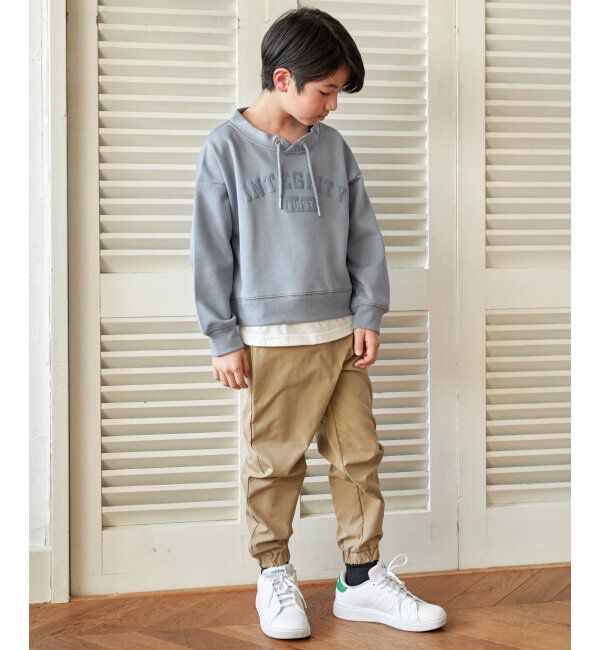 ikka kids「カノコDBルーイカレッジロゴPO」|Tシャツ・カットソー|