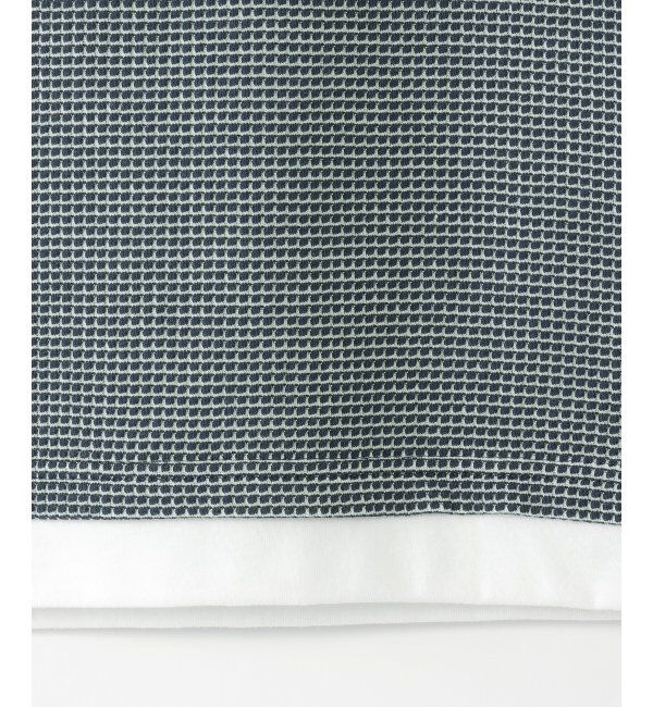 ikka kids「【親子コーデ】冷感ワッフルフェイクTシャツ（120~160cm）」|Tシャツ・カットソー|