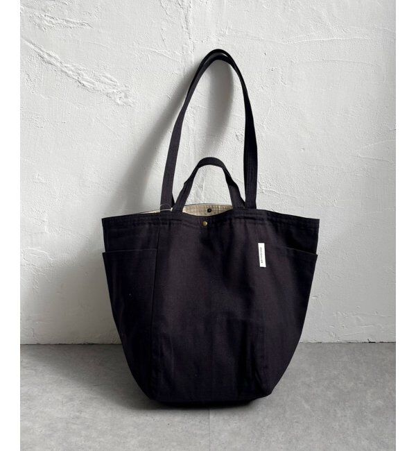 Lbc with Life「2WAY 無地トートバッグ25」|その他|ブラック