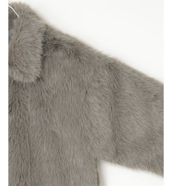 VENCE share style「シャギーファーショートコート」|ブルゾン・スタジャン|