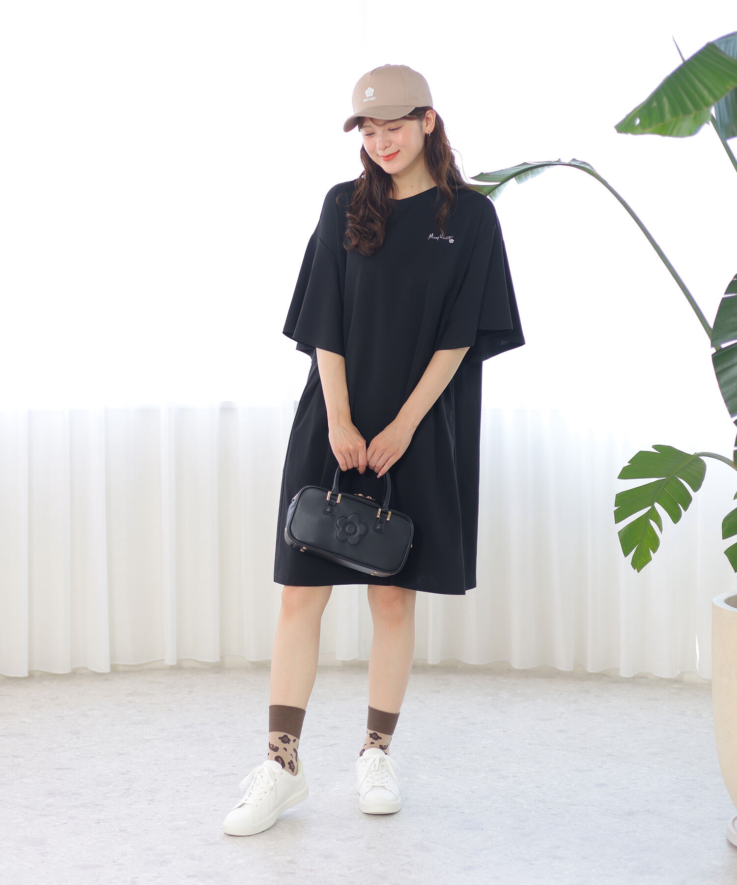 MARY QUANT「ロゴエンブロ キャップ」|キャップ・キャスケット|