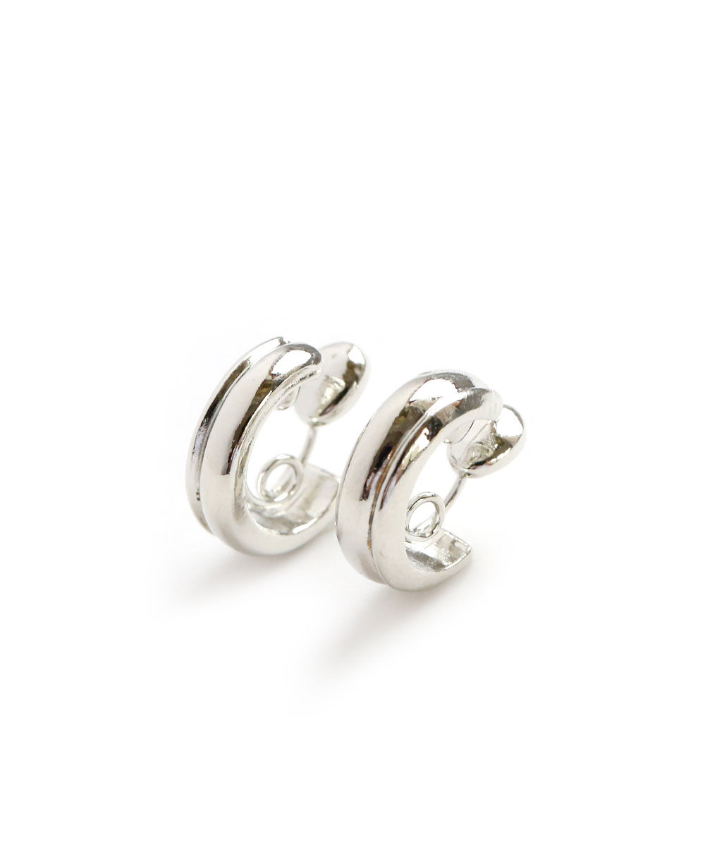 colleca la「miniループフィット・サイドラインフープイヤリング」|イヤリング|