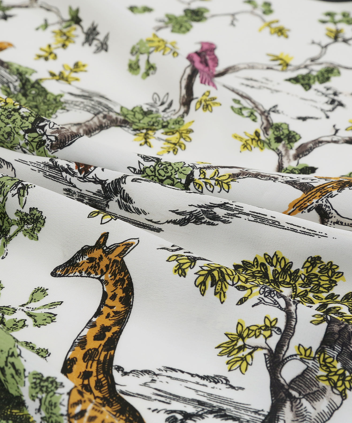 colleca la「ガーデンアート柄 大判スカーフ」|バンダナ・スカーフ|