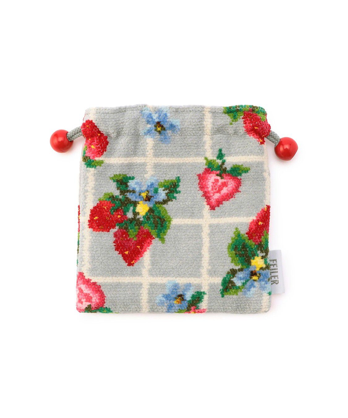 FEILER「ストロベリーフィールドプティ　巾着　SFP-257239」|ポーチ|