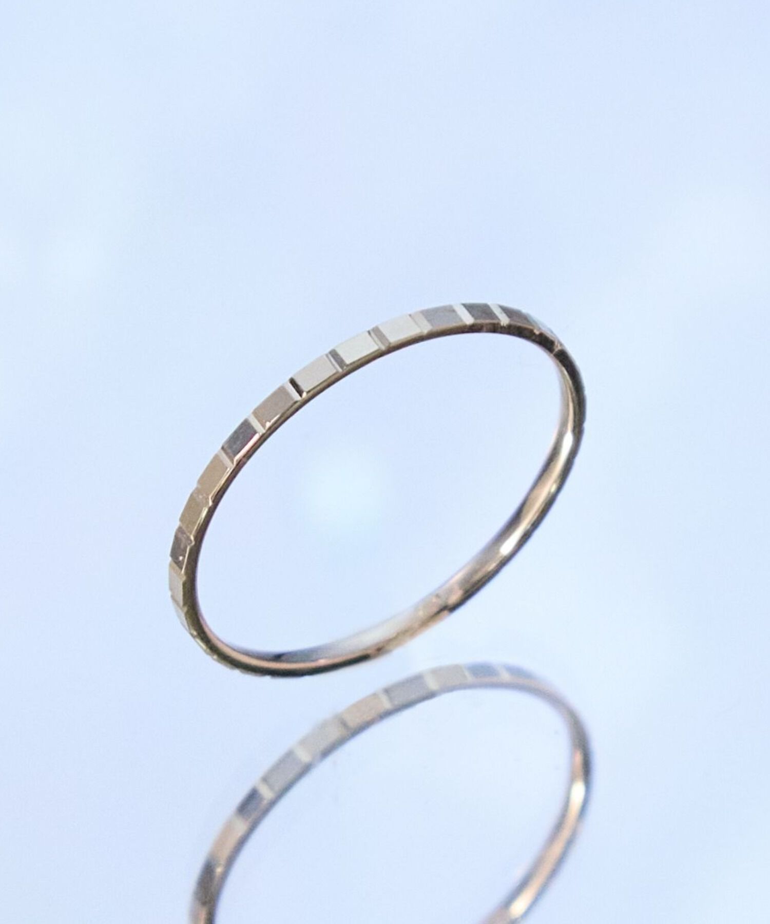 JUPITER「【K10】スリムリング/ゴールド」|リング|