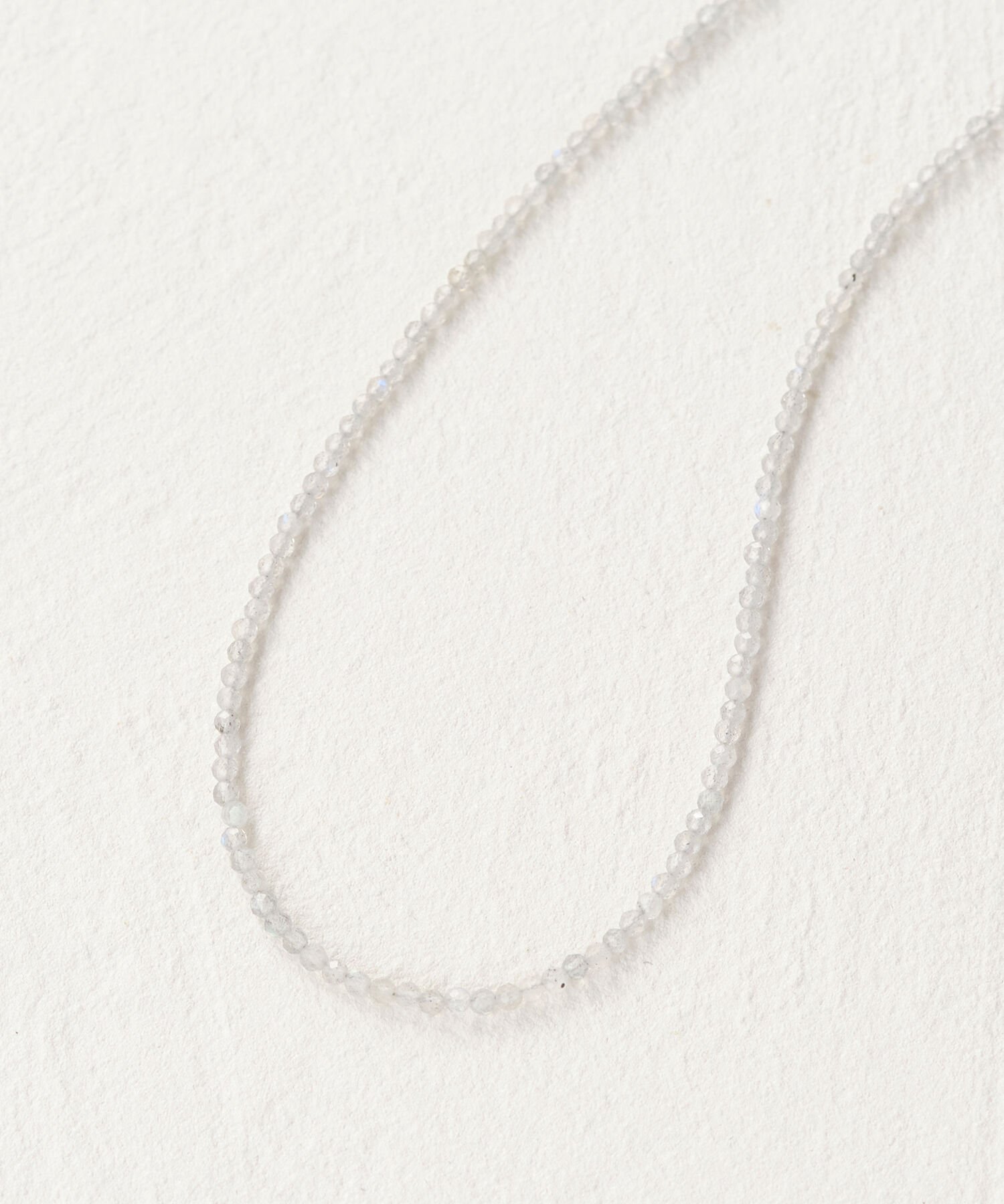 JUPITER「天然石ビーズネックレス/金属アレルギー対応/ニッケルフリー　ラブラドライト」|ネックレス|