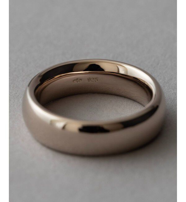 ete「[オブジェ] ミディアム リング」|リング|