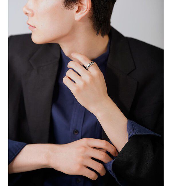 ete「[オブジェ] ミディアム リング」|リング|