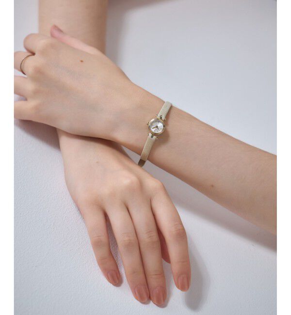 ete「ダイヤモンド サークルフェイス ウォッチ」|腕時計|