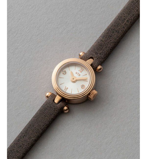 ete「ダイヤモンド サークルフェイス ウォッチ」|腕時計|