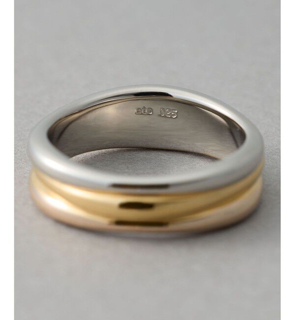 ete「[トリカラー] ニュアンス リング」|リング|