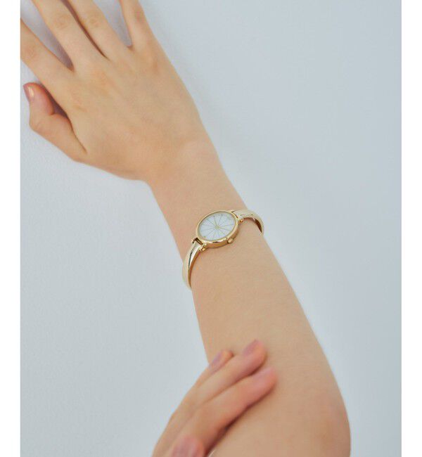 ete「ダイヤモンド バングルウォッチ」|腕時計|