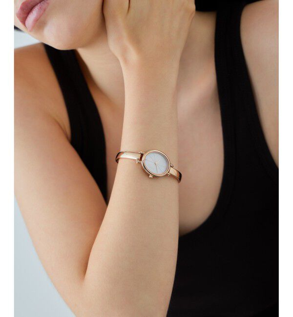 ete「ダイヤモンド バングルウォッチ」|腕時計|