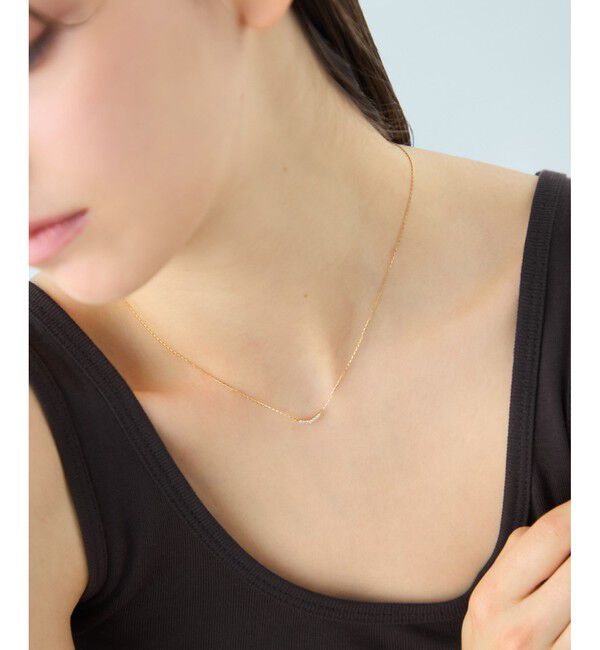 ete「[レイヤード] ビジュー ネックレス」|ネックレス|