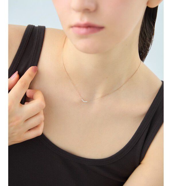 ete「[レイヤード] ビジュー ネックレス」|ネックレス|