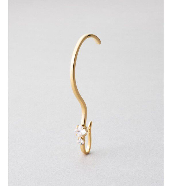 Jouete「[イヤーバングル] ジルコニア」|イヤーカフ|イエローゴールド