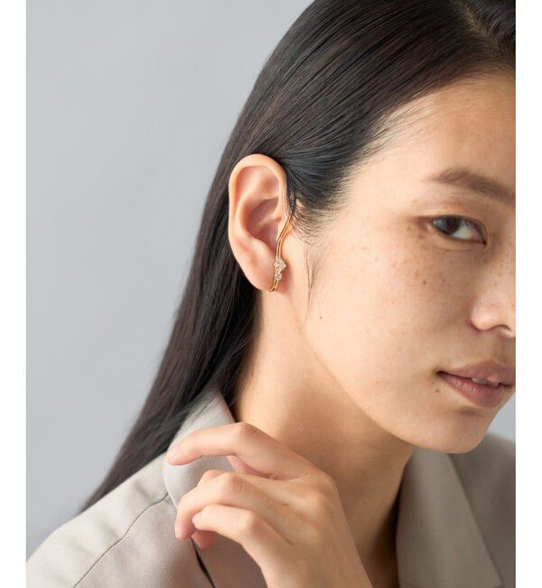 Jouete「[イヤーバングル] ジルコニア」|イヤーカフ|