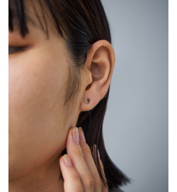 Jouete「K10YG ピアス ダイヤモンド」|ピアス|