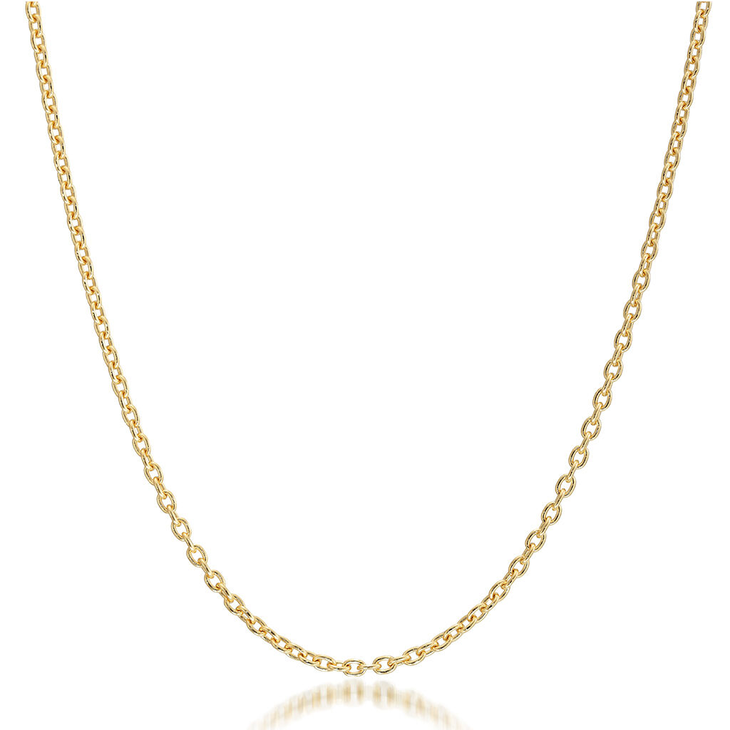 STAR JEWELRY「GOLD CHAIN 45cm」|ネックレス|イエローゴールド