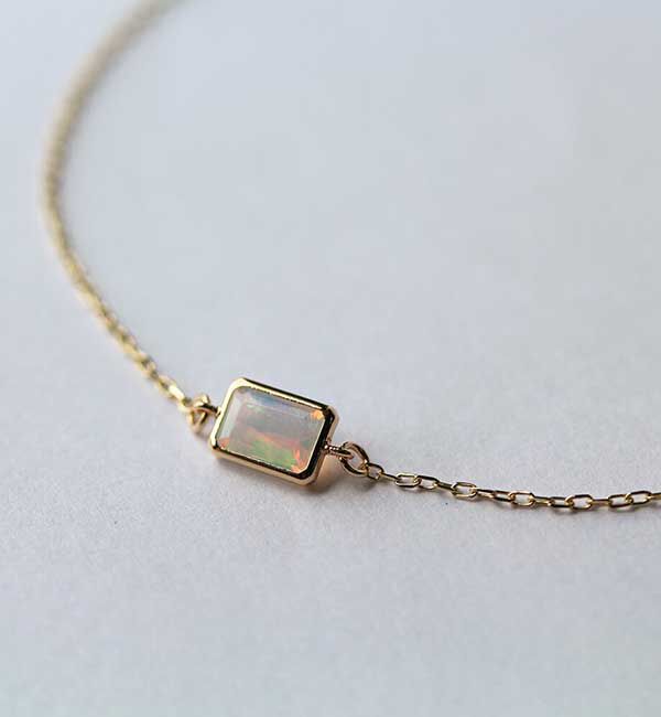  「オパール ブレスレット | K10YG」|ブレスレット・バングル|