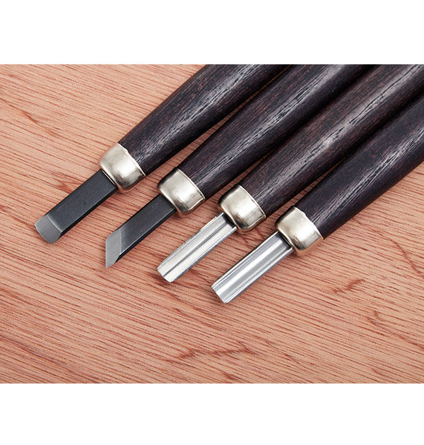 BACKYARD FAMILY「彫刻刀 4本組 右利き用 義春 よしはる YOSHIHARU 通販 男の子 女の子 図工 工作」|ステーショナリー|