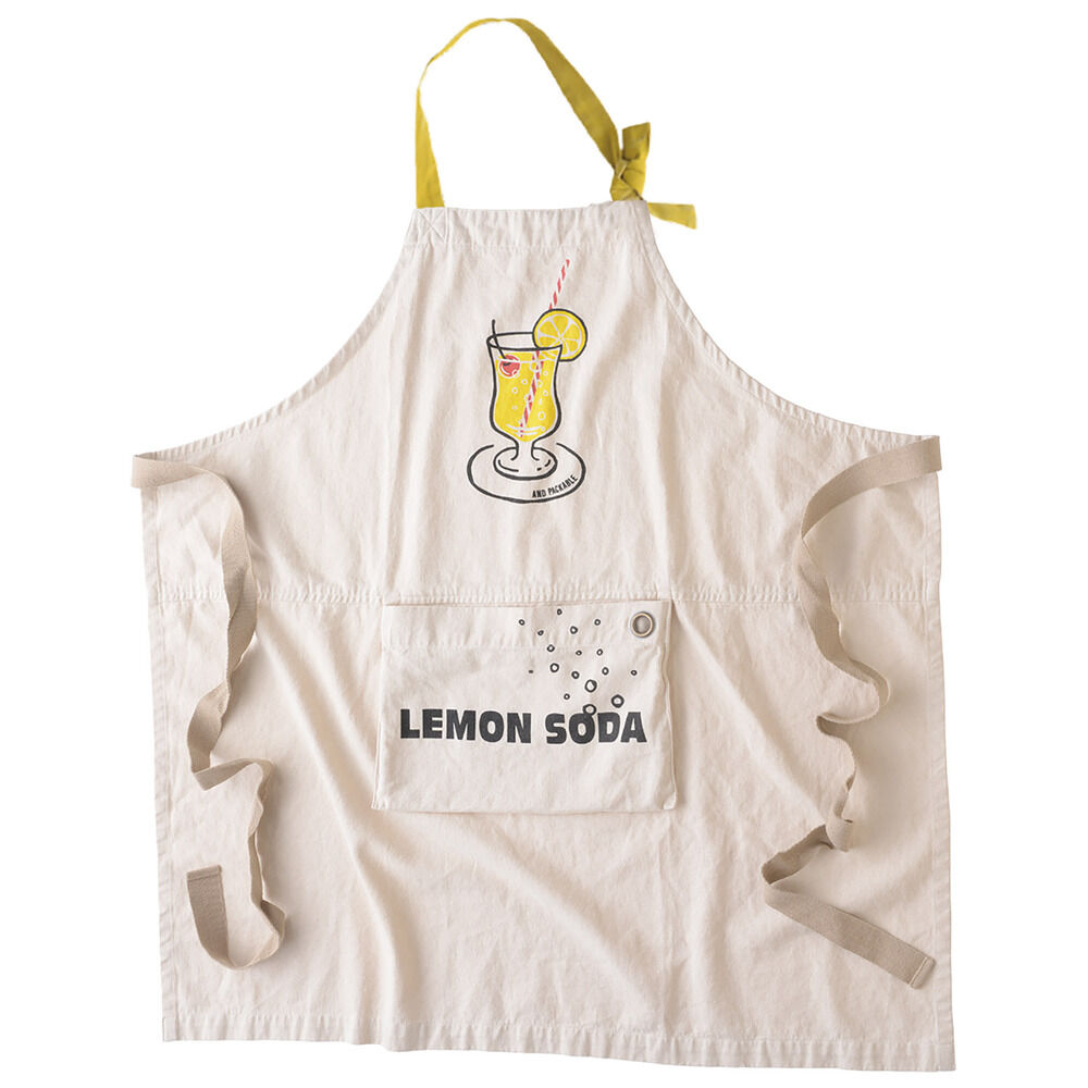 AND PACKABLE「エプロン おしゃれ メンズ レディース 通販 アンドパッカブルエプロン ANDPACKABLE」|その他|イエロー2