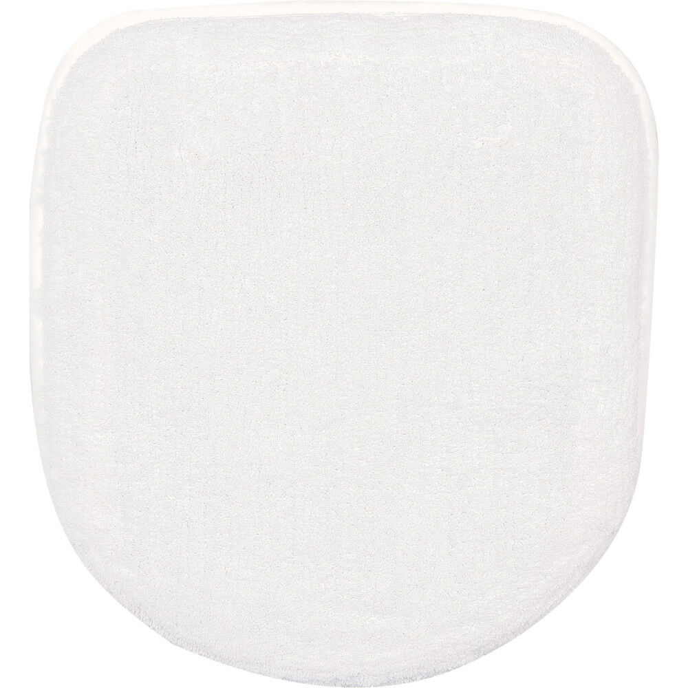 BACKYARD FAMILY「トイレふた カバーのみ 通販 トイレ フタカバー クッショニー おしゃれ 蓋カバー 普通型 兼用」|トイレタリー・ランドリーグッズ|ホワイト1
