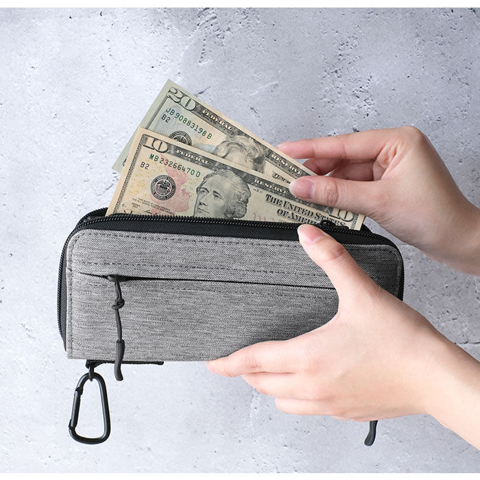 BACKYARD FAMILY「L.R.M 財布 通販 長財布 ロングウォレット ラウンドファスナー おしゃれ 大容量」|財布|