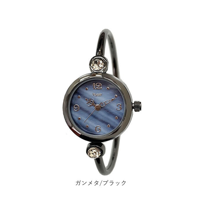 BACKYARD FAMILY「Plaisir プレジール 腕時計 レディース ハングル 通販 ニッケルフリー バングルウォッチ」|腕時計|