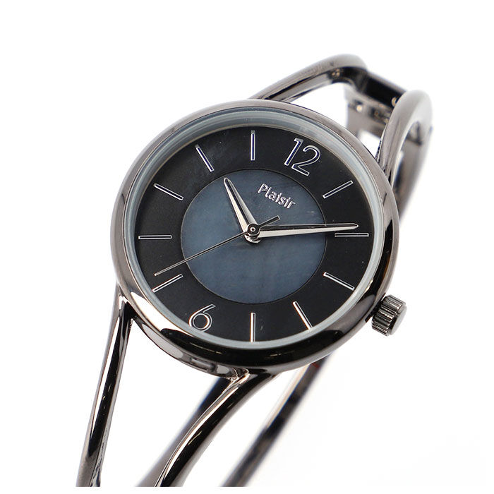 BACKYARD FAMILY「Plaisir プレジール 腕時計 レディース ハングル 通販 ニッケルフリー バングルウォッチ」|腕時計|