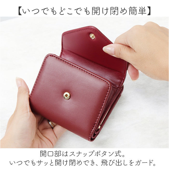 Legato Largo「Legato Largo 財布 LJ-F3352 通販 レガートラルゴ 二つ折り財布 がま口財布」|財布|