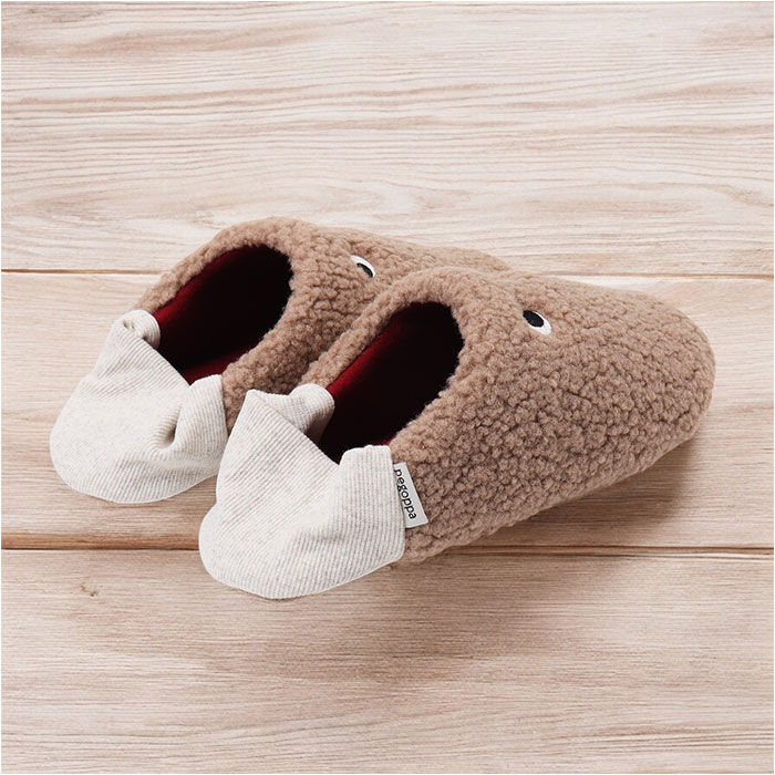BACKYARD FAMILY「ルームシューズ かわいい 通販 pegoppa ペゴッパ ルームスリッパ スリッパ かかと付き」|ルームシューズ|