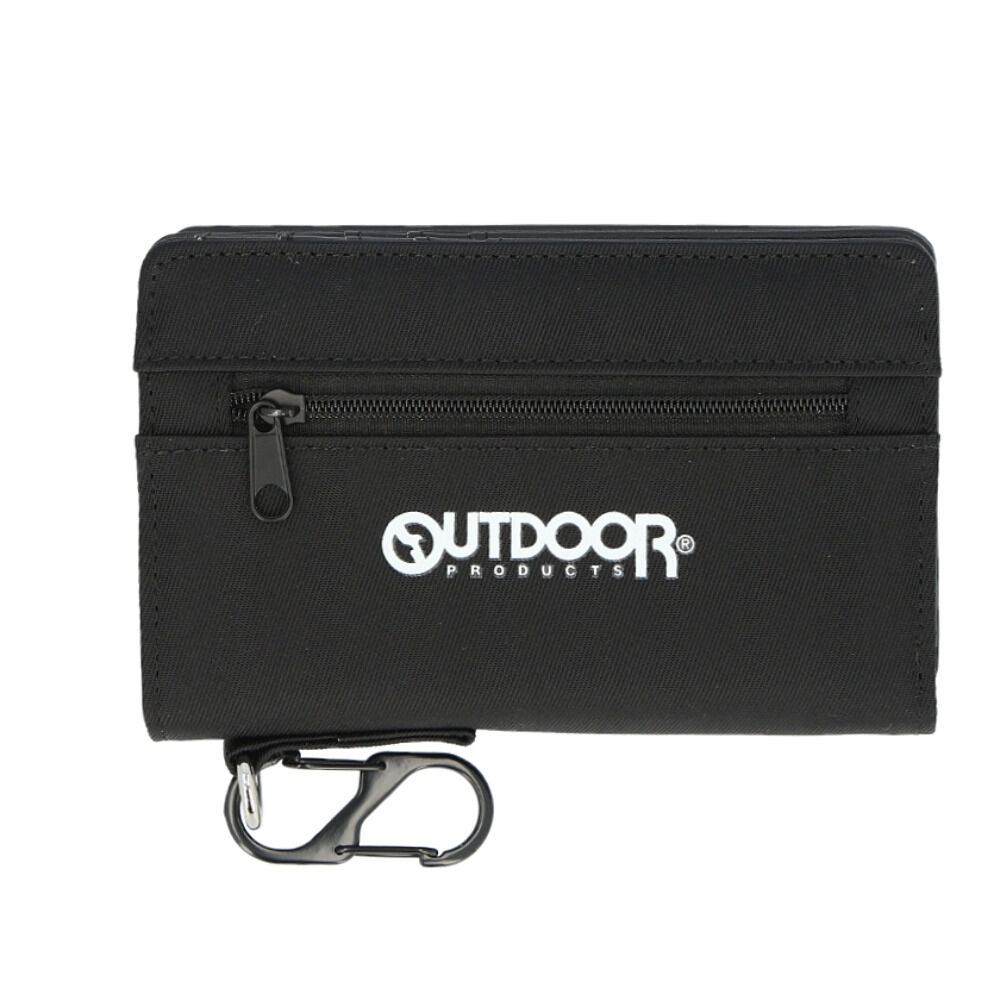 BACKYARD FAMILY「二つ折り財布 メンズ 通販 財布 サイフ さいふ ウォレット 二つ折り 折り財布 小銭入れ」|財布|ブラック1