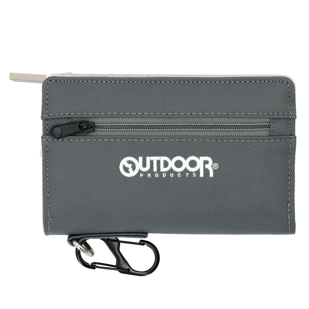 BACKYARD FAMILY「二つ折り財布 メンズ 通販 財布 サイフ さいふ ウォレット 二つ折り 折り財布 小銭入れ」|財布|グレー1