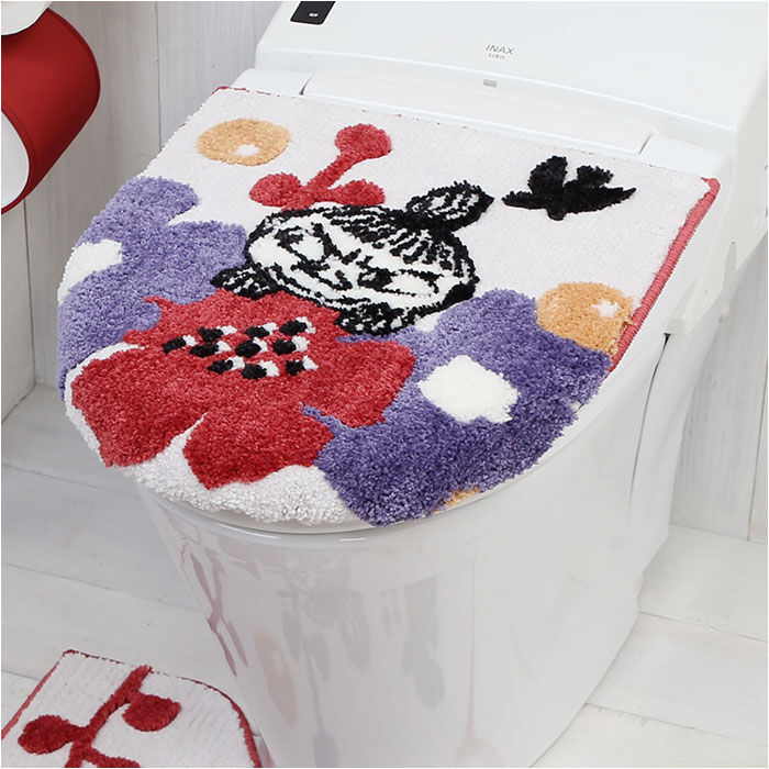 BACKYARD FAMILY「ムーミン トイレ グッズ 通販 トイレ蓋カバー トイレフタカバー トイレふたカバー フタカバー 蓋」|トイレタリー・ランドリーグッズ|