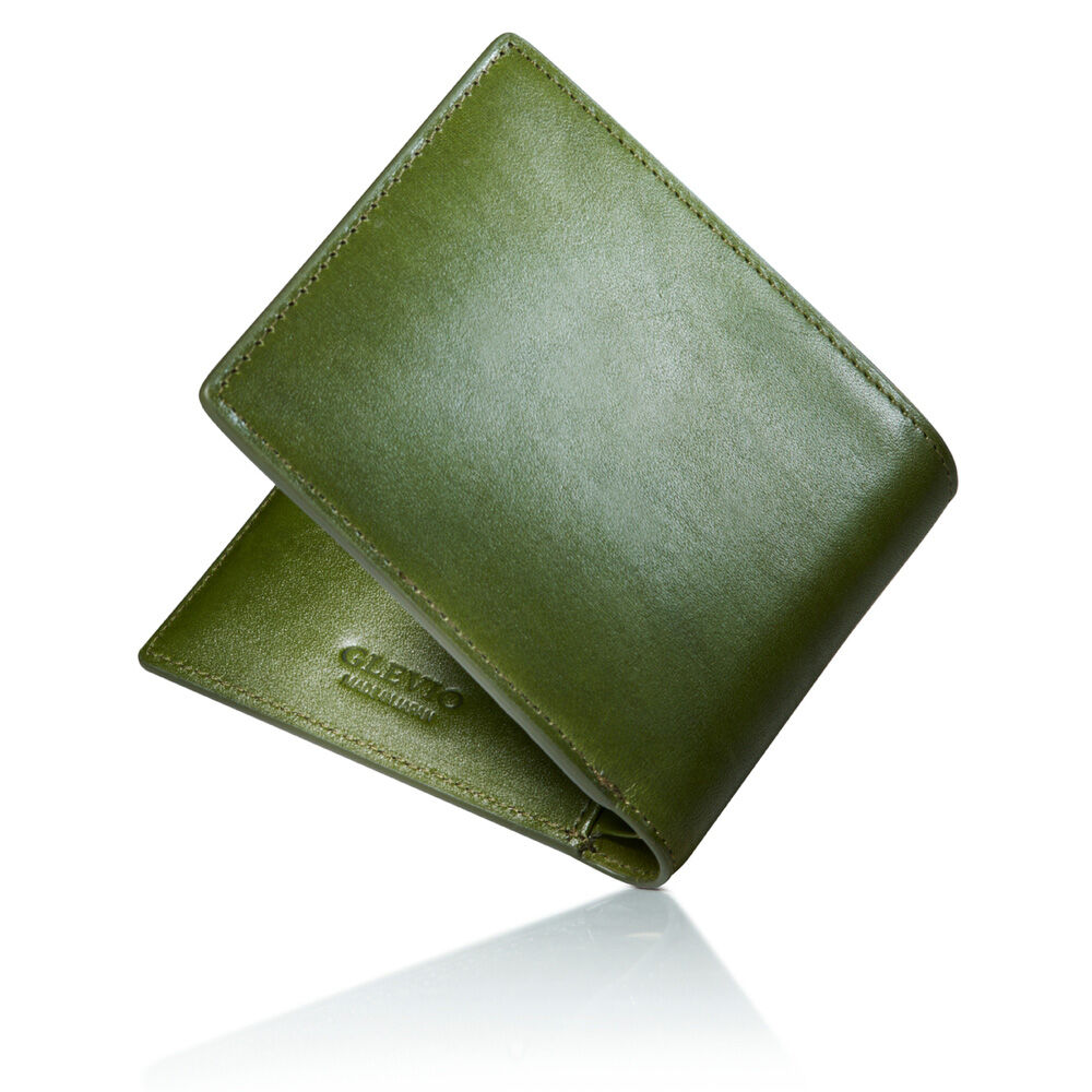 BACKYARD FAMILY「二つ折り財布メンズ 通販 財布 サイフ さいふ レザー 革 本革 レザー財布 メンズ財布 折り財布」|財布|グリーン1