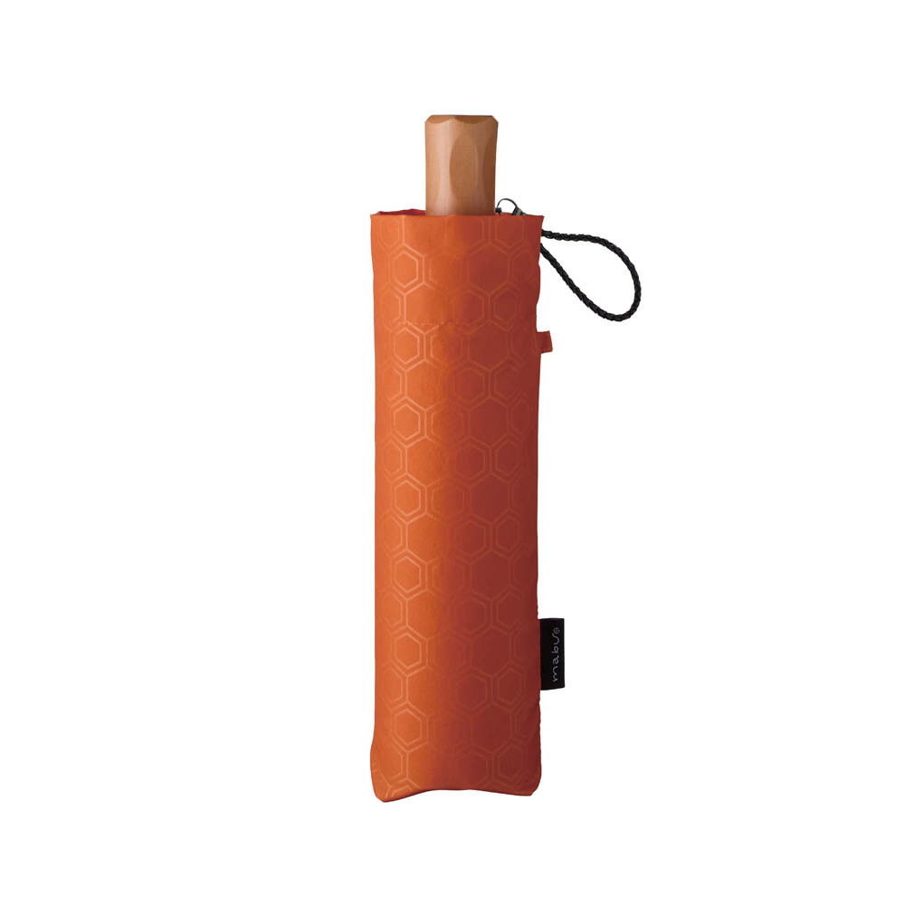 BACKYARD FAMILY「mabu 折りたたみ 傘 江戸 通販 マブ 晴雨兼用傘 晴雨兼用折りたたみ傘 雨傘 日傘」|傘|オレンジ1