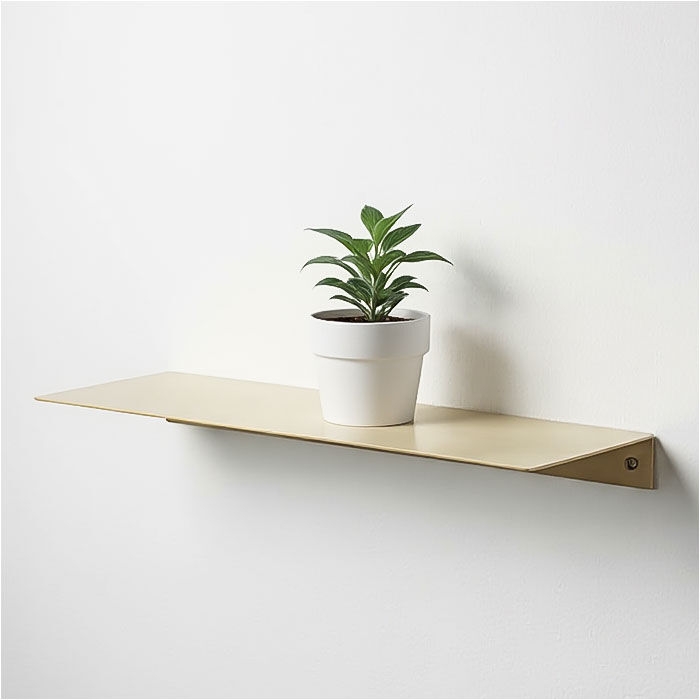 BACKYARD FAMILY「トイレ ウォール シェルフ 通販 ウォールシェルフ 壁掛け アイアンシェルフL 飾り棚 壁掛け棚」|トイレタリー・ランドリーグッズ|