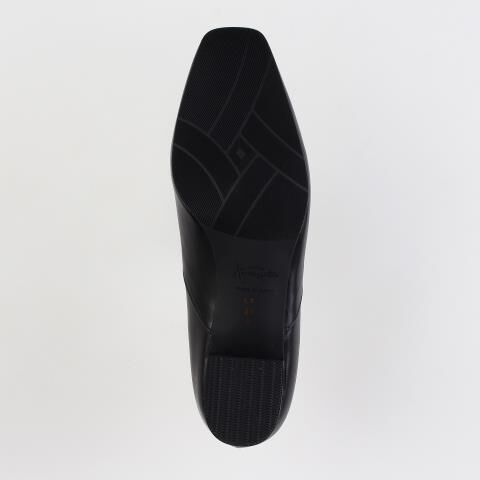 銀座かねまつ「LSFC2630SHPBLK 【本革】【防水】アクアベルスクエアトゥパンプス」|パンプス|