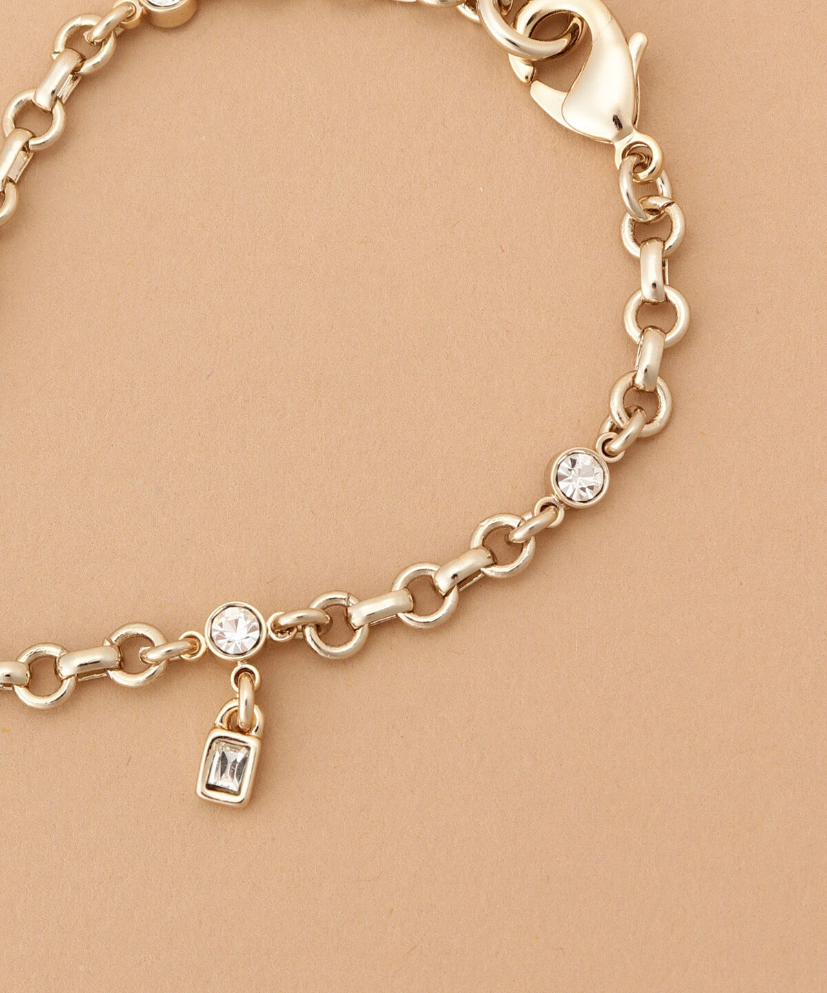 Samantha Thavasa「ビジューシンプルイニシャルバッグチャーム(A)」|チャーム・キーホルダー|