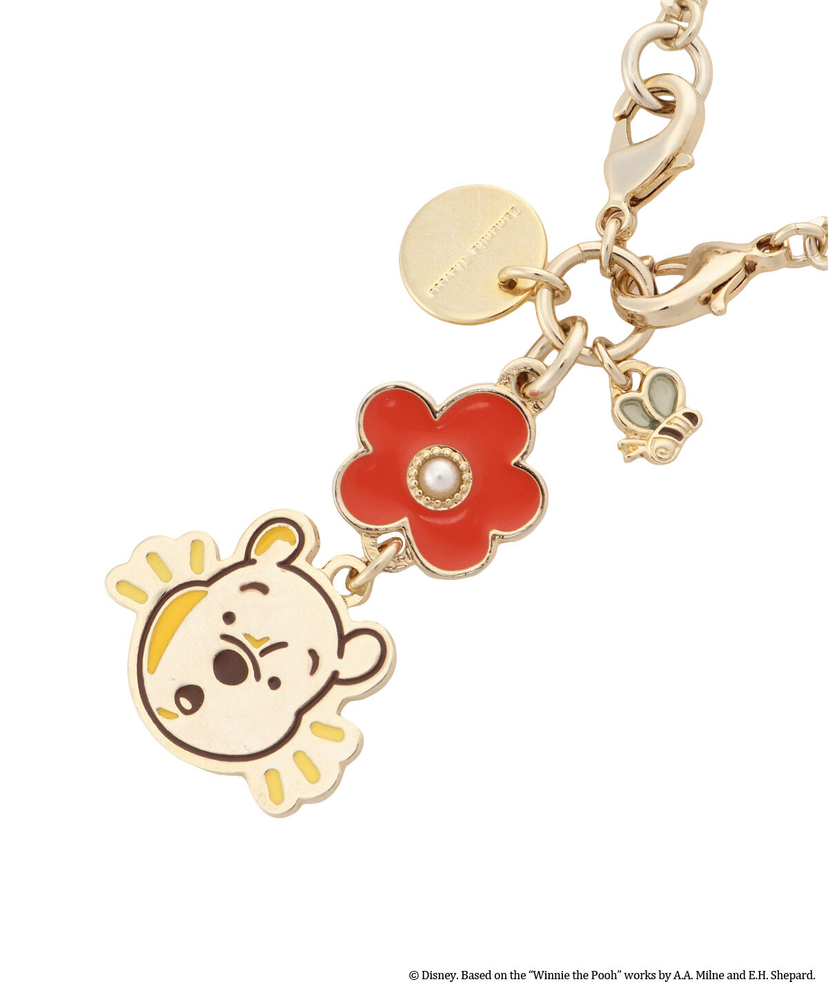 Samantha Thavasa「『くまのプーさん』コレクション 2wayチャーム（プーさん＆ピグレット）」|チャーム・キーホルダー|