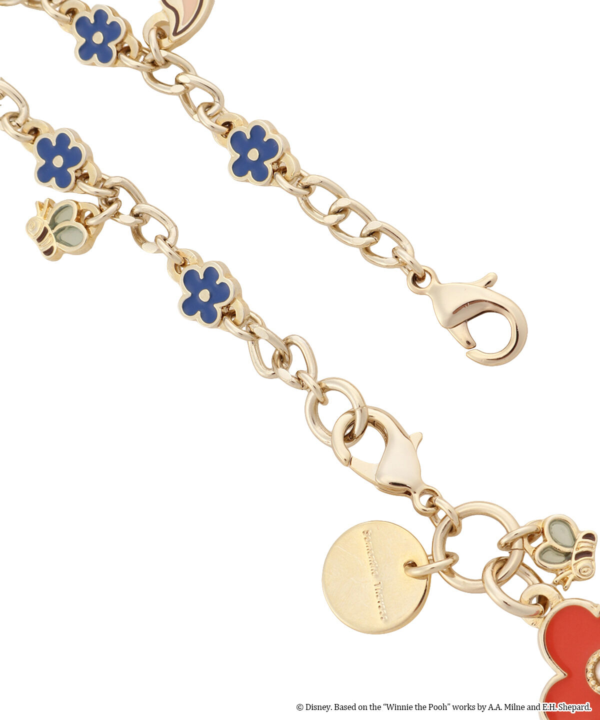 Samantha Thavasa「『くまのプーさん』コレクション 2wayチャーム（プーさん＆ピグレット）」|チャーム・キーホルダー|