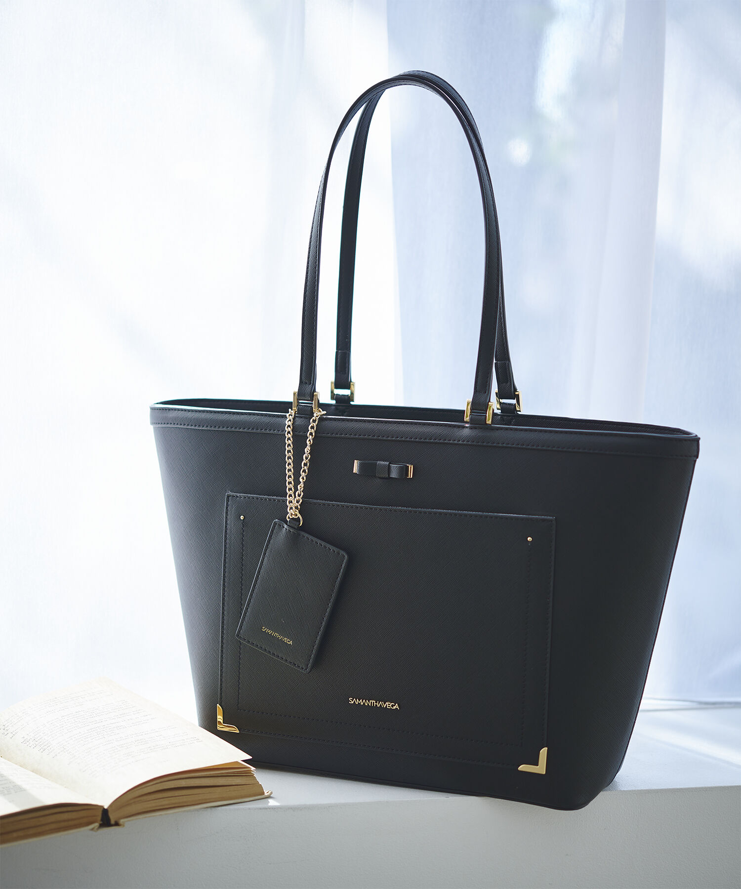 Samantha Vega「シンプルリボンA4トートバッグ」|トートバッグ|