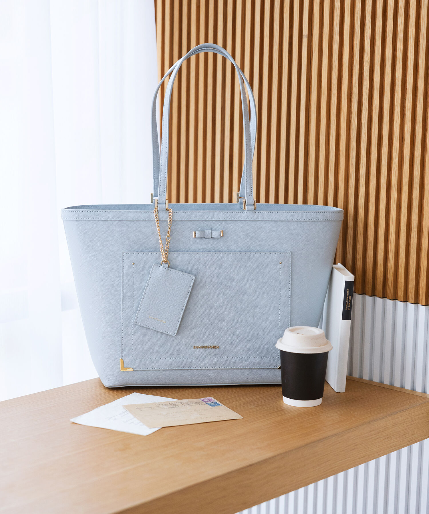 Samantha Vega「シンプルリボンA4トートバッグ」|トートバッグ|