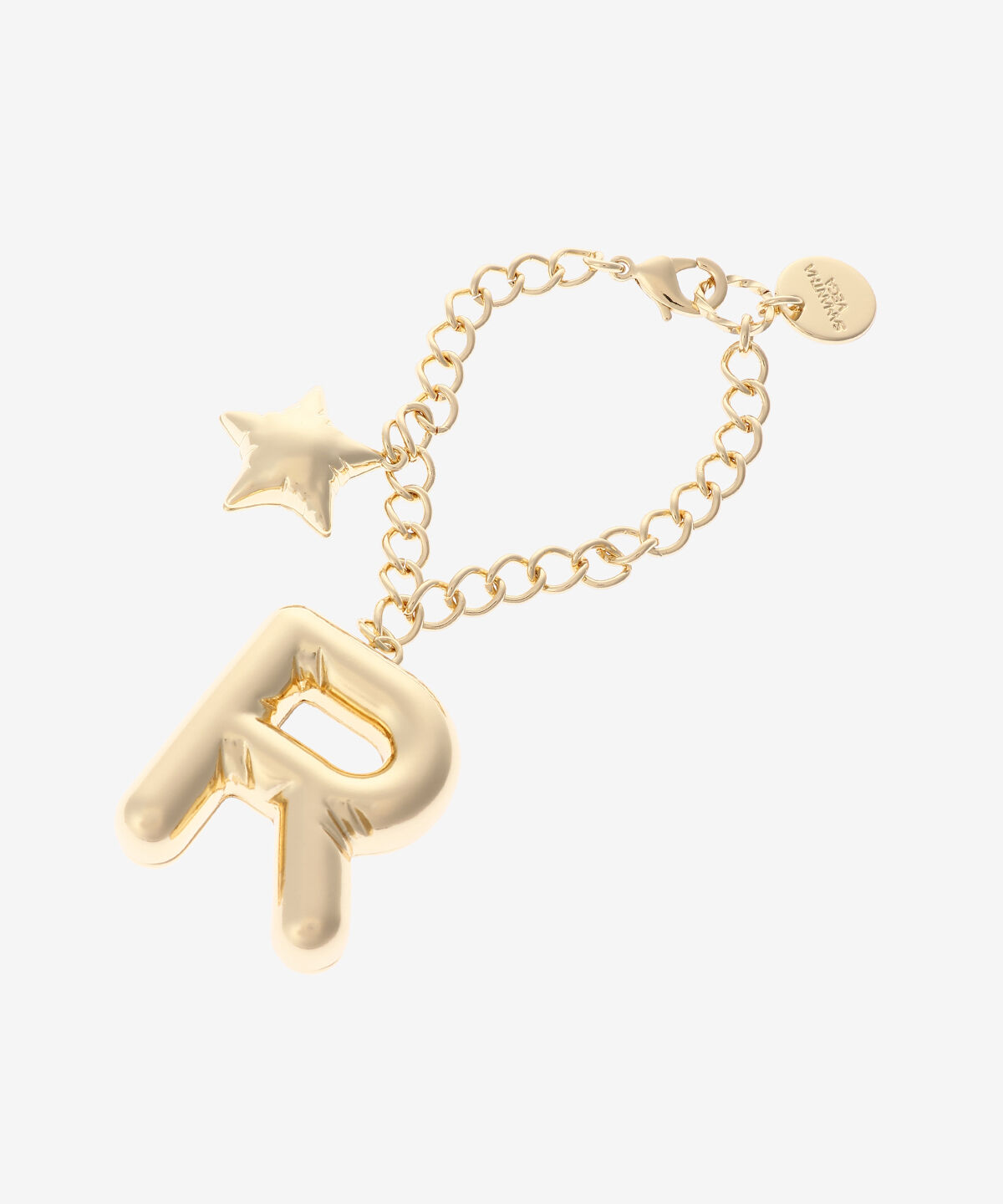 Samantha Vega「バルーンイニシャルチャーム（R）」|チャーム・キーホルダー|ゴールド